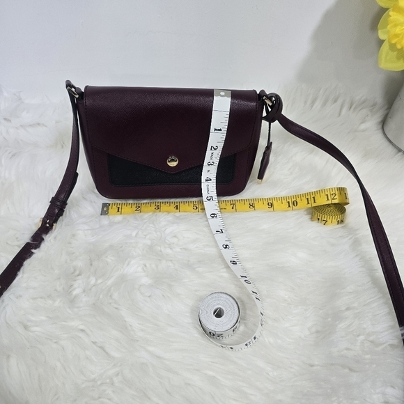 Michael Kors Burgundy and black crossbody - Picture 11 of 15